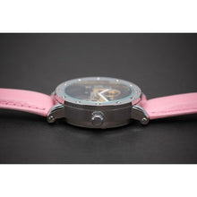 Load image into Gallery viewer, Inspired by the Excalibur series, this customized design encompasses the element of the traditional Excalibur with a twist. A mechanical piece of mechanical art with an automatic movement that is fully transparent with a delicate movement that is soothing for the eye. Extravaganza at its best.