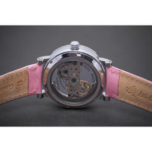 Load image into Gallery viewer, Inspired by the Excalibur series, this customized design encompasses the element of the traditional Excalibur with a twist. A mechanical piece of mechanical art with an automatic movement that is fully transparent with a delicate movement that is soothing for the eye. Extravaganza at its best.