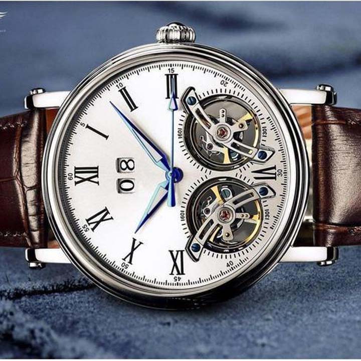 Dual escapement watch sale