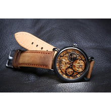 Load image into Gallery viewer, Ma 742 Masterpiece Squelette Calibre 2765 is an astonishingly crafted puristic Skeleton Watch showcasing our latest calibre, the incredibly gorgeous M2765. It features a small minute repeater at 9 and a day/night indicator at 3 and comes in a high quality 316L polished stainless steel casing.