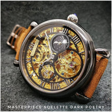 Load image into Gallery viewer, Ma 742 Masterpiece Squelette Calibre 2765 is an astonishingly crafted puristic Skeleton Watch showcasing our latest calibre, the incredibly gorgeous M2765. It features a small minute repeater at 9 and a day/night indicator at 3 and comes in a high quality 316L polished stainless steel casing.