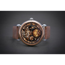 Load image into Gallery viewer, Ma 742 Masterpiece Squelette Calibre 2765 is an astonishingly crafted puristic Skeleton Watch showcasing our latest calibre, the incredibly gorgeous M2765. It features a small minute repeater at 9 and a day/night indicator at 3 and comes in a high quality 316L polished stainless steel casing.