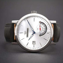 Load image into Gallery viewer, MA 773 DEEP OCEAN COMMITMENT SMALL SECOND SILVER BLACK