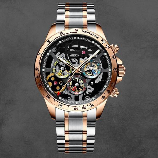 MA 868 Top Gear Skeleton Rosegold / Gunmetal