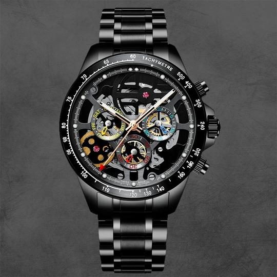 MA 873 TOP GEAR SKELETON BLACK